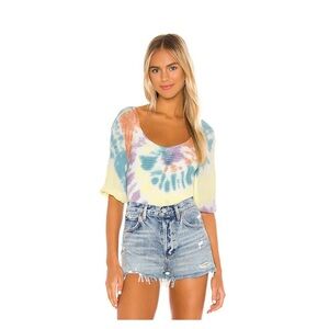 Tie-die Top, light worn
